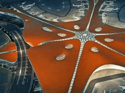 号称全球最大机场“新北京机场” 只一眼便惊艳世界（组图/视频） - 1