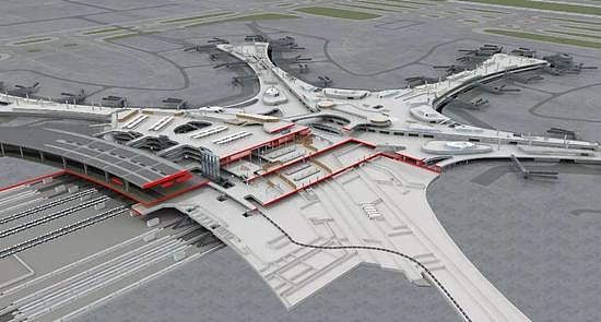 号称全球最大机场“新北京机场” 只一眼便惊艳世界（组图/视频） - 11