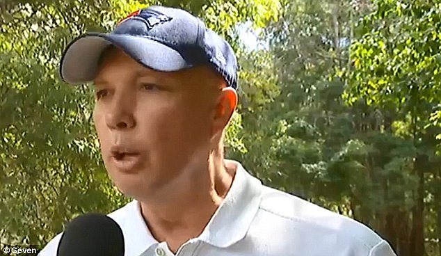 Mr Dutton (pictured) has no hard feelings about losing the Liberal leadership against Scott Morrison