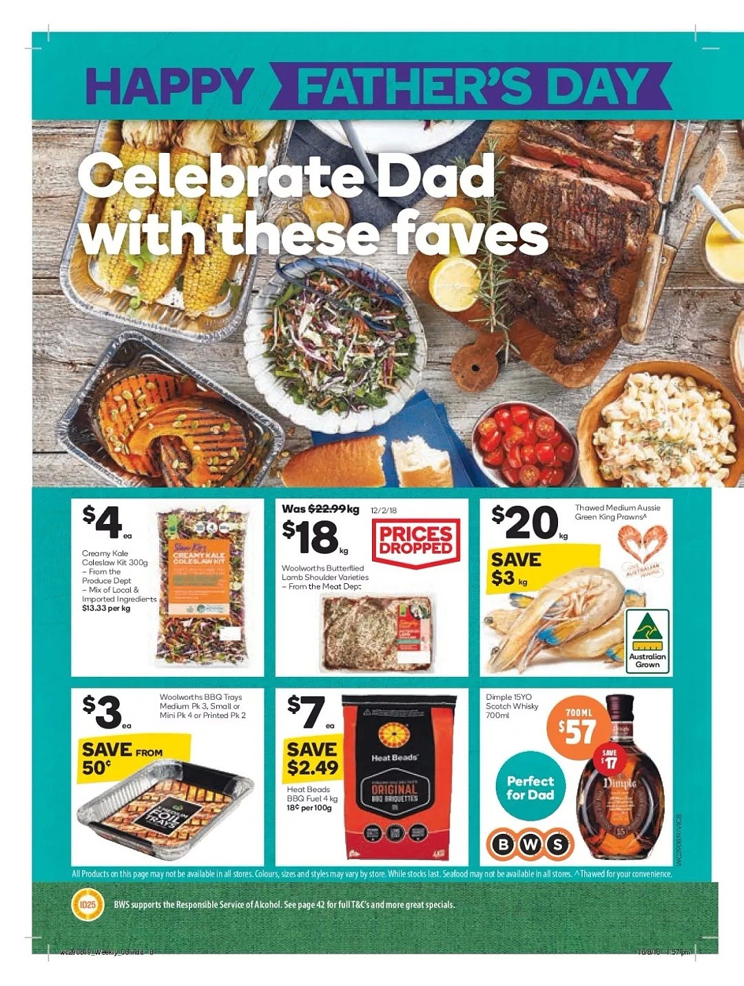 看过来！Woolworths 8月29日-9月4日折扣统统在这里 ！春卷、披萨、煎饺都半价（组图） - 8