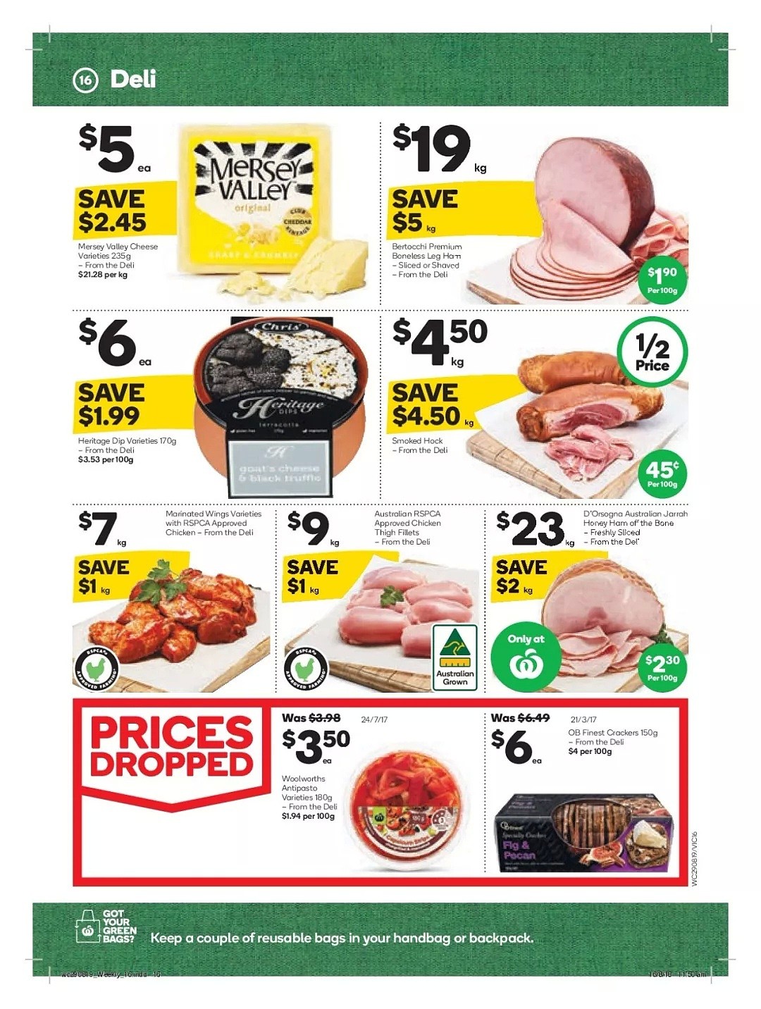 看过来！Woolworths 8月29日-9月4日折扣统统在这里 ！春卷、披萨、煎饺都半价（组图） - 16