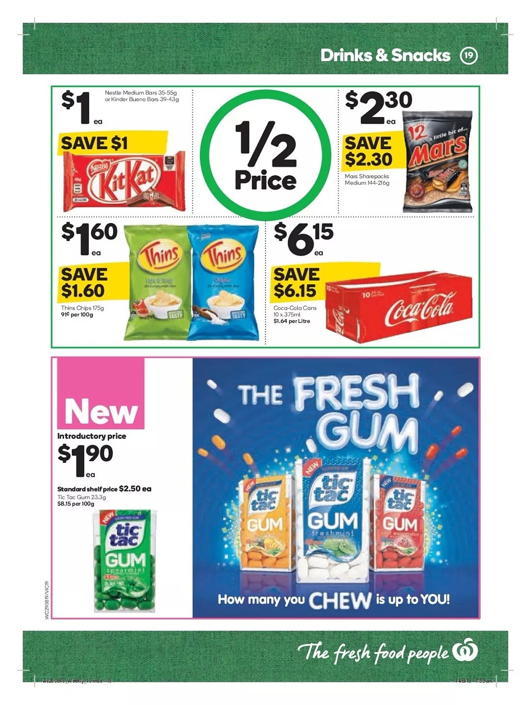 看过来！Woolworths 8月29日-9月4日折扣统统在这里 ！春卷、披萨、煎饺都半价（组图） - 19