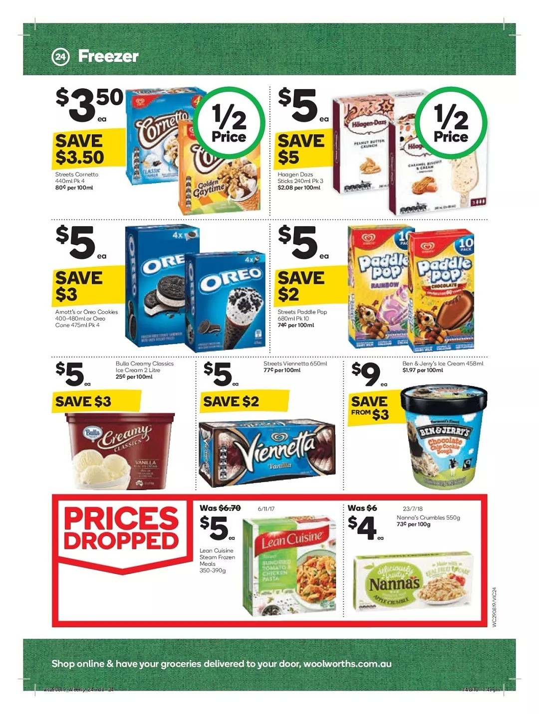 看过来！Woolworths 8月29日-9月4日折扣统统在这里 ！春卷、披萨、煎饺都半价（组图） - 24