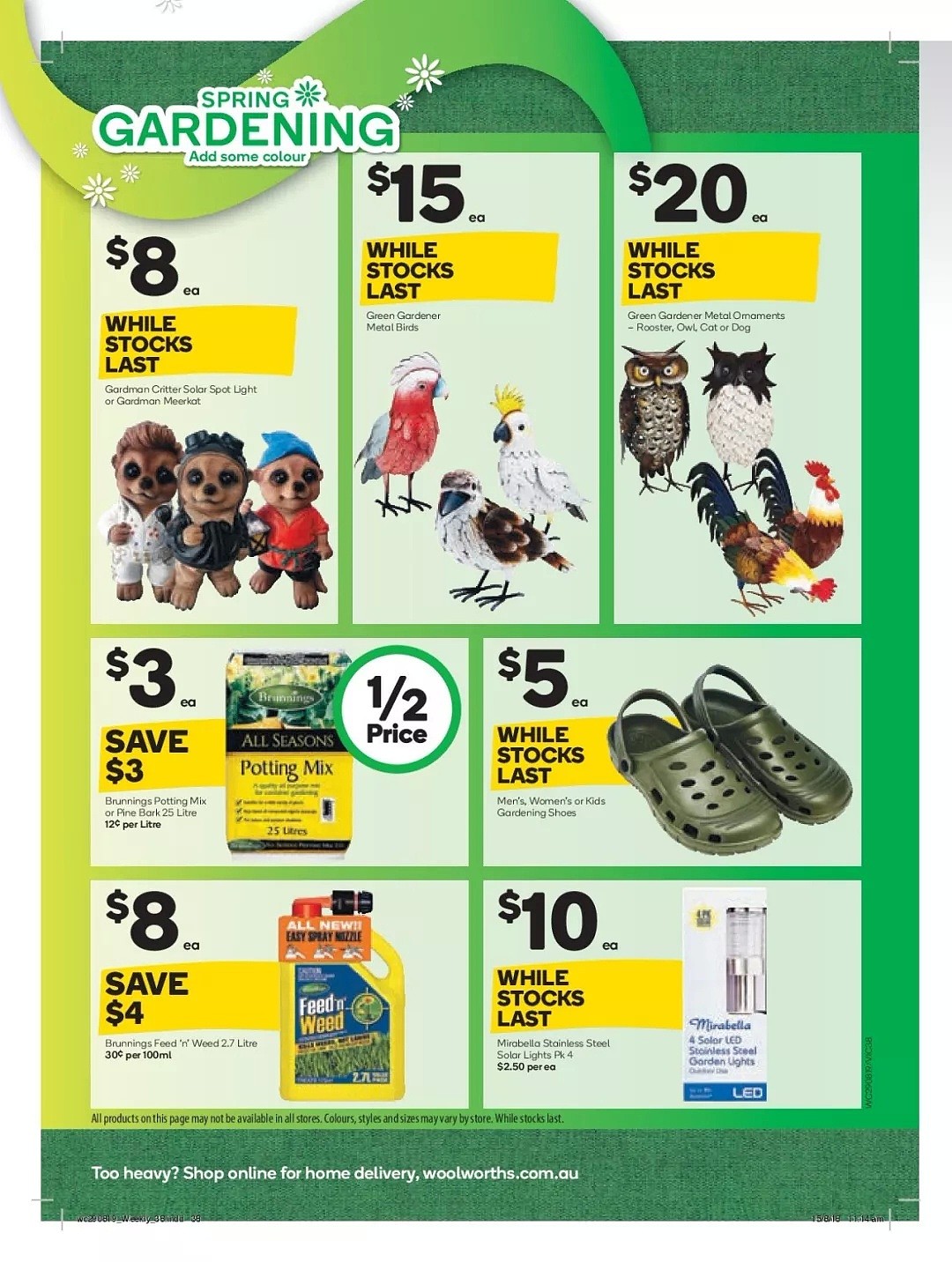 看过来！Woolworths 8月29日-9月4日折扣统统在这里 ！春卷、披萨、煎饺都半价（组图） - 38