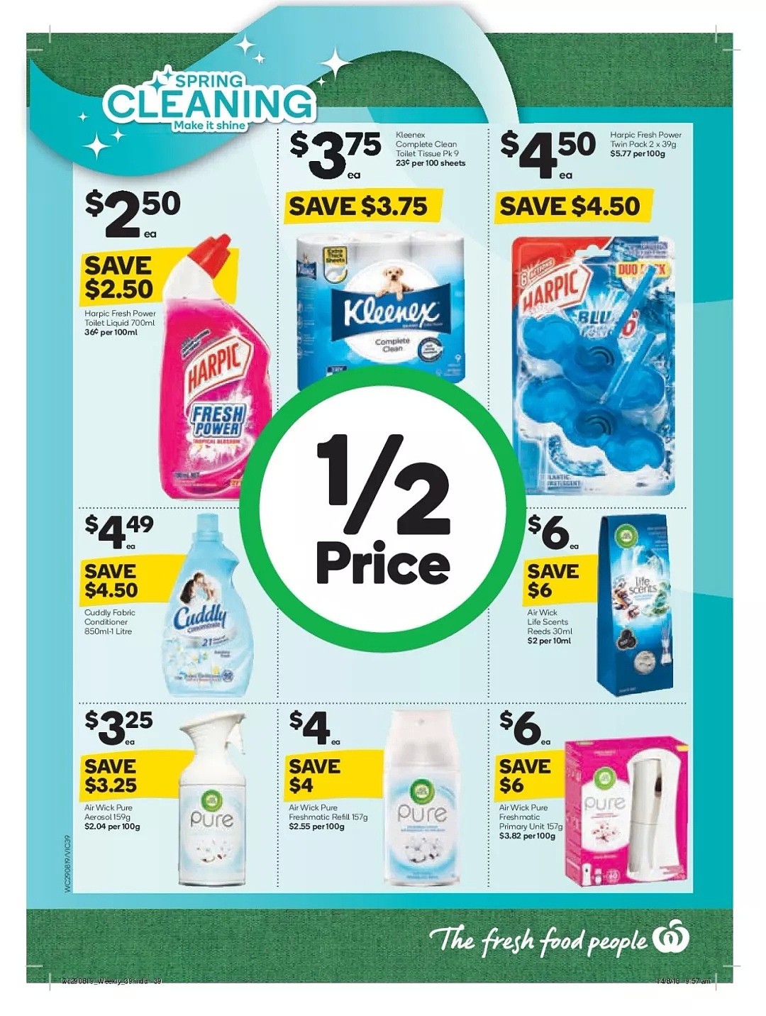 看过来！Woolworths 8月29日-9月4日折扣统统在这里 ！春卷、披萨、煎饺都半价（组图） - 39