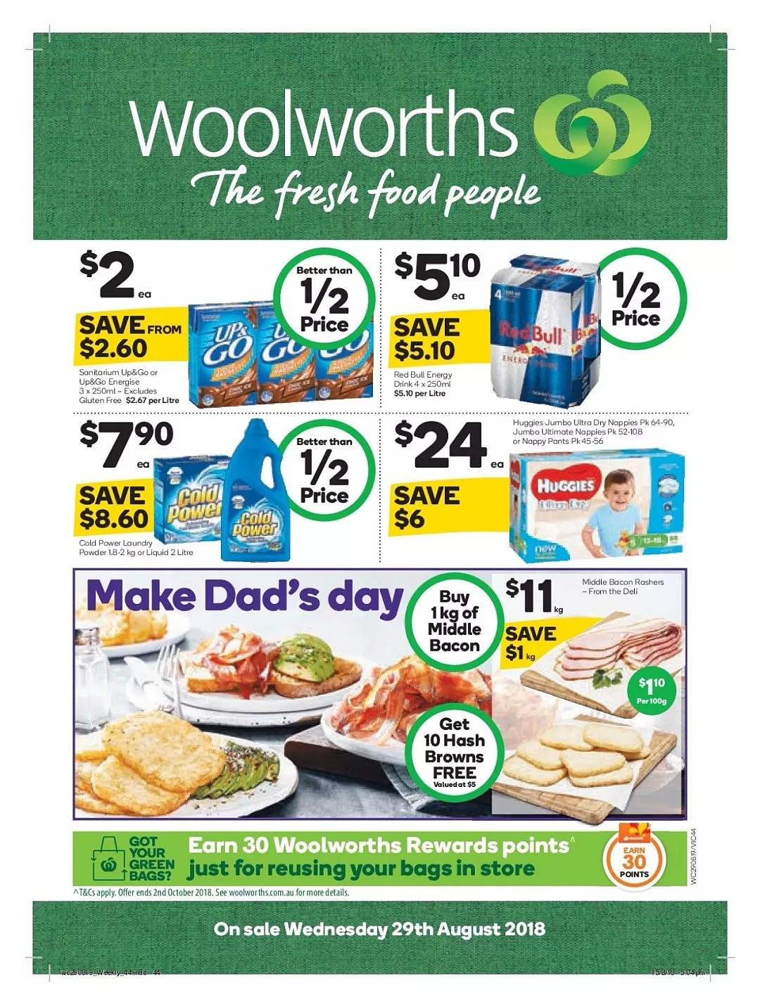 看过来！Woolworths 8月29日-9月4日折扣统统在这里 ！春卷、披萨、煎饺都半价（组图） - 44