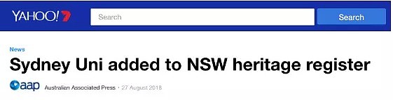 恭喜！悉尼大学被列入新州遗产名录！“168岁的她塑造了悉尼，新州，甚至整个澳洲！”（组图） - 1