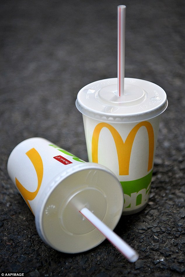 The man was seen going through drive-thru twice, purchasing four cokes before he was found in a delirious state