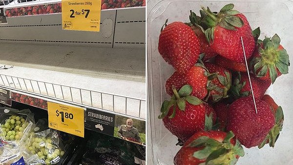Coles和Aldi下架新鲜草莓！抛售库存价格低至$2/KG！“草莓藏针”事件持续发酵（组图） - 1