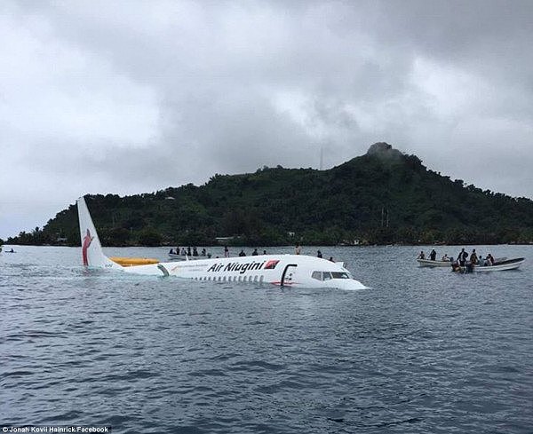 奇迹！飞机偏离跑道冲入海中，机上人员全部获救！澳洲游客逃过一劫（组图/视频） - 6