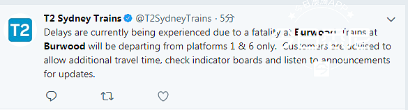 悉尼Burwood火车站昨晚发生死亡事故，网友曝称卧轨（组图） - 6