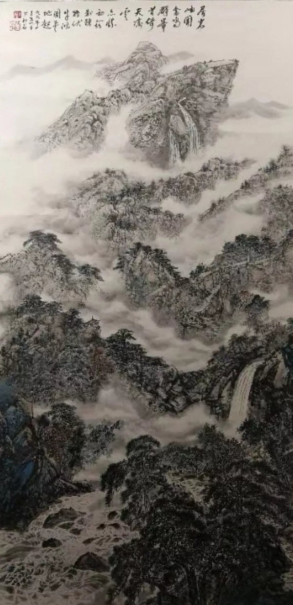 李松石传统中国画展卓士活举行 - 7