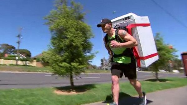 背着40斤的洗衣机跑马拉松！澳洲男子跑42公里，只为做慈善（组图） - 2