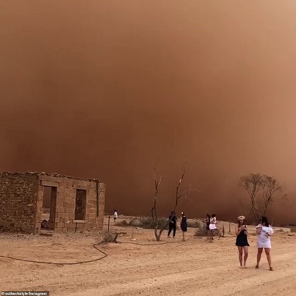 澳洲吹起沙尘暴如同世界末日！男子开车强闯沙墙惊呆网友（组图/视频） - 11