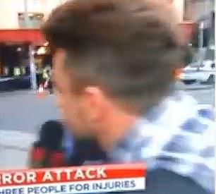 高喊“伊斯兰恐怖主义”打断直播 澳右翼分子与记者发生冲突（图/视频） - 1