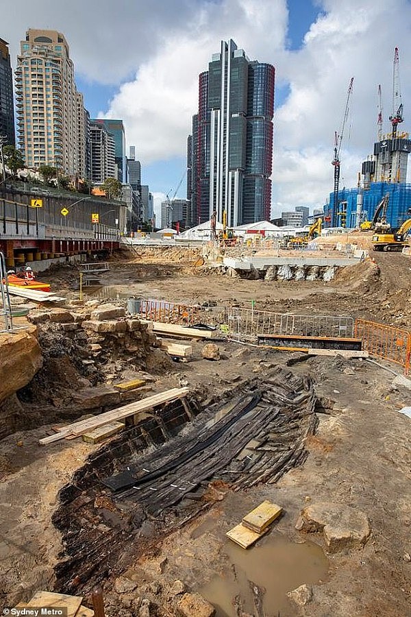 惊！新悉尼地铁站挖出一庞然大物！有180年历史（图） - 1