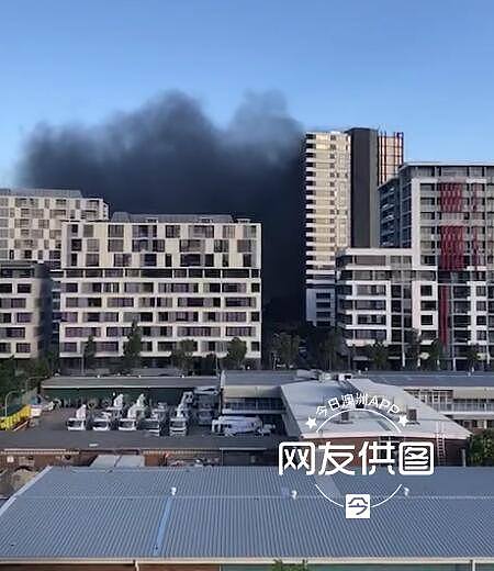悉尼华人区高层公寓旁失火，浓烟滚滚场面震撼！部分住户料受损（组图/视频） - 3