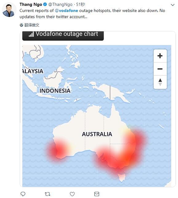 突发！Vodafone网络瘫痪，大半个澳洲宕了！用户怒喷：打不了电话上不了网！（组图） - 2