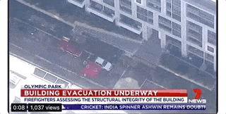 更新：第10层大裂缝，建筑已移动一至二毫米！Opal Tower公寓及周边疏散达3000人！（视频/组图） - 15