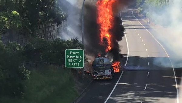 新州M1高速运油车起火！悉尼往返卧龙岗数千人受影响！延误或全天持续（组图） - 9