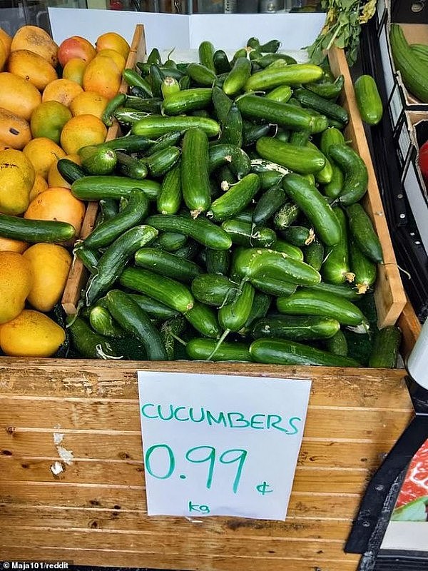 澳洲最便宜的水果和蔬菜？悉尼一家超市香蕉和黄瓜仅99澳分！（图） - 1