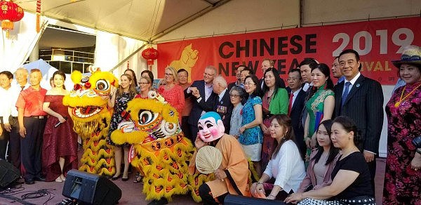总理莫里森出席墨尔本春节庆祝活动周开幕式  澳洲主流媒体集体聚焦维州华人社区 - 13