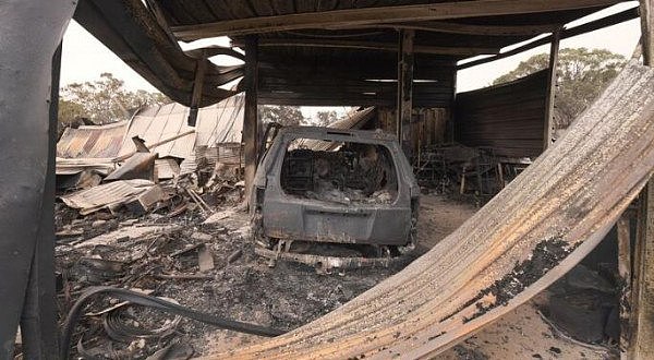 数十幢建筑被彻底烧毁！新州北部山火彻底失控 当地居民损失惨重（组图） - 2