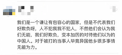 中国留学生布市街头遭种歧，被西人辱骂打伤！评论怒了：挨揍后，不能不吭声！（视频/组图） - 10