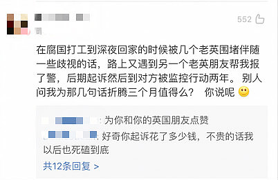 中国留学生布市街头遭种歧，被西人辱骂打伤！评论怒了：挨揍后，不能不吭声！（视频/组图） - 8