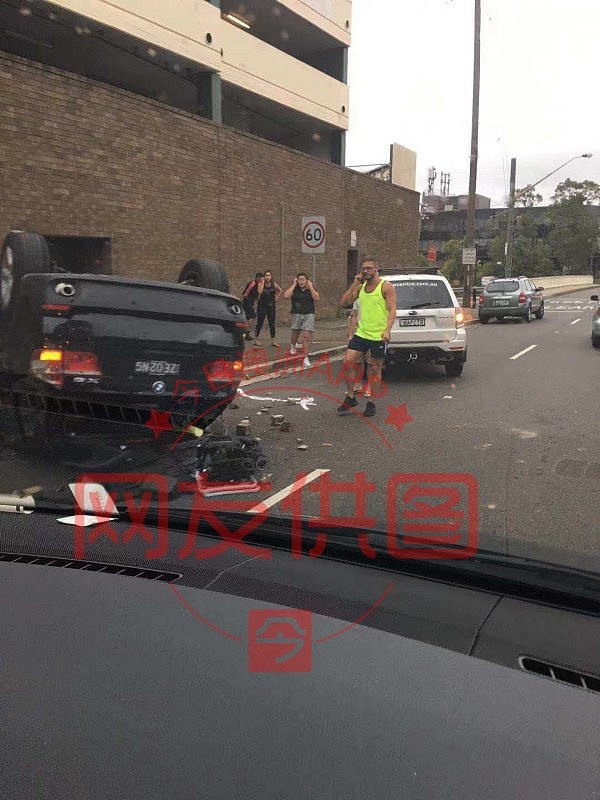 震惊！悉尼华人区汽车撞破停车场跌下楼！女司机紧急送院（视频/组图） - 10
