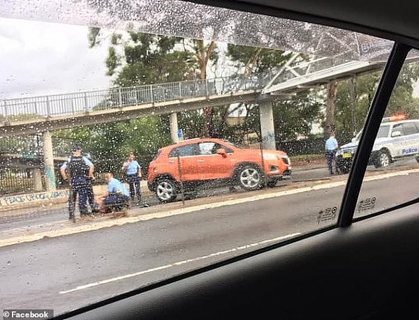 悉尼高速路上演追捕大戏，司机差点被爆头！警察砸玻璃，司机直接被摁到地上！（视频/组图） - 3