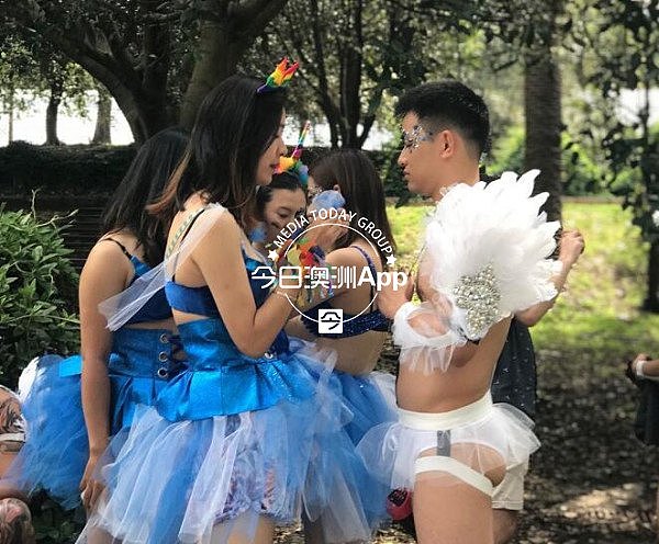 现场直播！悉尼同性恋狂欢节大游行正式开始！华人方阵揭神秘面纱，猛男靓女看个够！（视频/组图） - 46