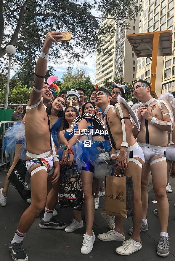 现场直播！悉尼同性恋狂欢节大游行正式开始！华人方阵揭神秘面纱，猛男靓女看个够！（视频/组图） - 40