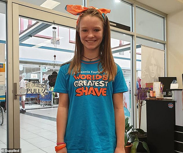 愤怒！澳12岁女孩剃光头为慈善机构筹款 竟成为学校众嘲对象（组图） - 3