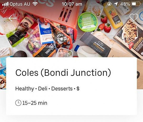 好消息！澳Coles联手UberEats推出外送服务 百种商品可供选择！ - 2