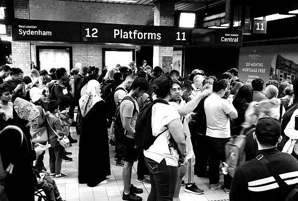 突发！悉尼城铁车站惊现“蜘蛛侠”，男子爬上电缆致使列车停运！（视频/图） - 18