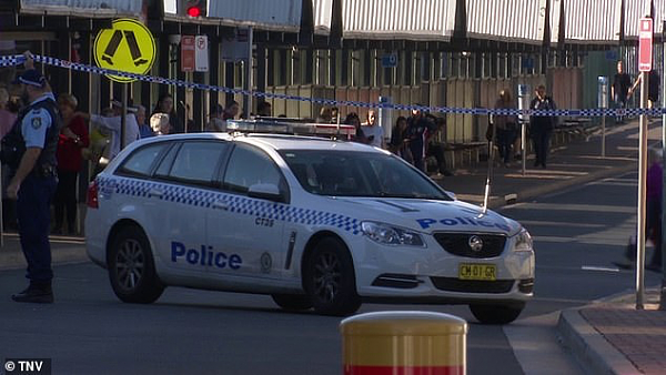 突发！悉尼火车站发生枪击事件，一男子被警察射倒，交通陷入混乱（视频） - 1