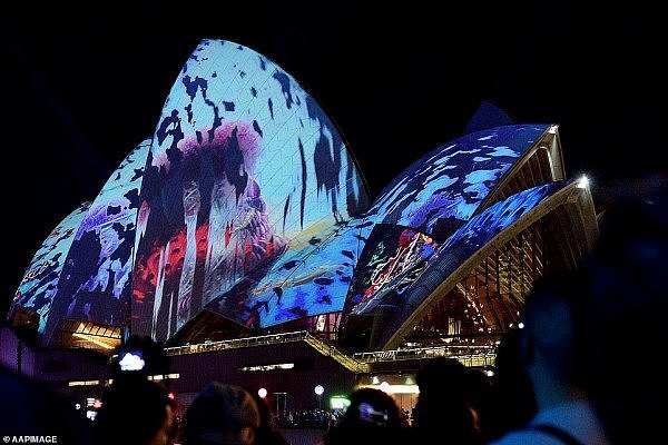 Vivid Sydney点亮夜空！水母游上歌剧院，海港大桥桥上蹦迪（视频/组图） - 11