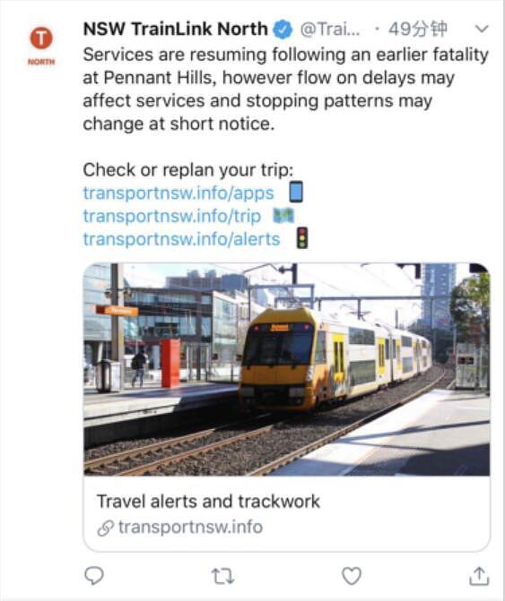 注意！悉尼火车撞死人，紧急停运！北线西北线大面积延误（组图） - 4