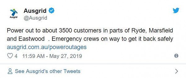 强风来袭，悉尼遭遇大规模停电！华人区也遭殃，3500户家庭受影响（组图） - 2
