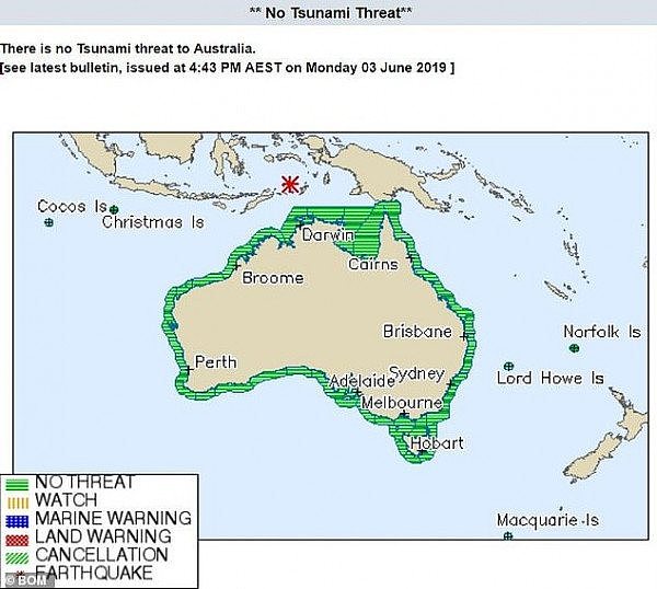印尼地震频发！今日下午又发5.4级地震，澳大利亚震感强烈（图） - 2