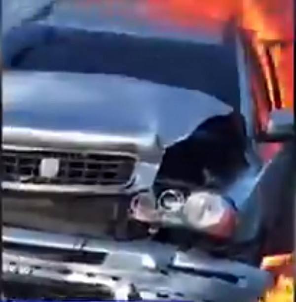 一辆被盗汽车在墨尔本公路上着火烧了起来，无人员伤亡（组图） - 3