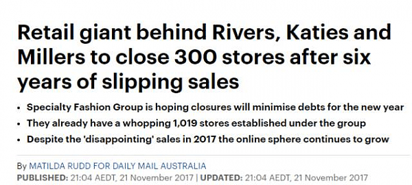 华人亲睹！澳洲这商场80%店铺倒闭！地产萧条、零售巨头撤离！澳洲经济遇“寒冬”？（组图） - 4