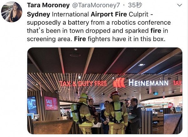 突发！悉尼机场免税店火警大作，人员紧急疏散！网曝或为电池起火，“可能有毒！”（组图） - 4
