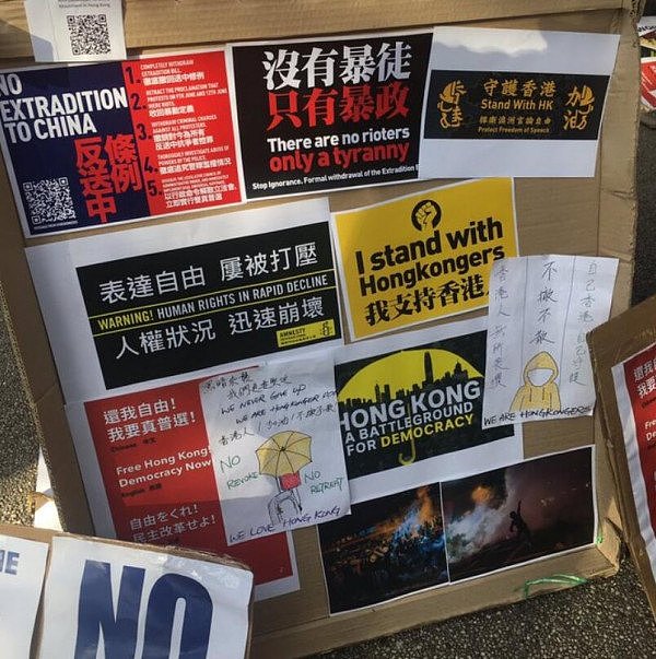 突发！澳洲多地爆发游行，示威者高喊“Free Hongkong”（视频/组图） - 7