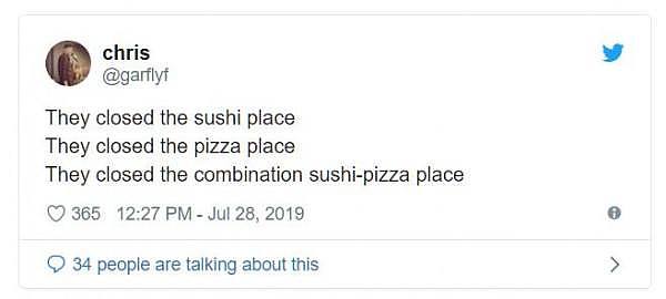 悉尼首家“寿司披萨”刚开就倒闭，老板怪天怪地怪员工（组图） - 5