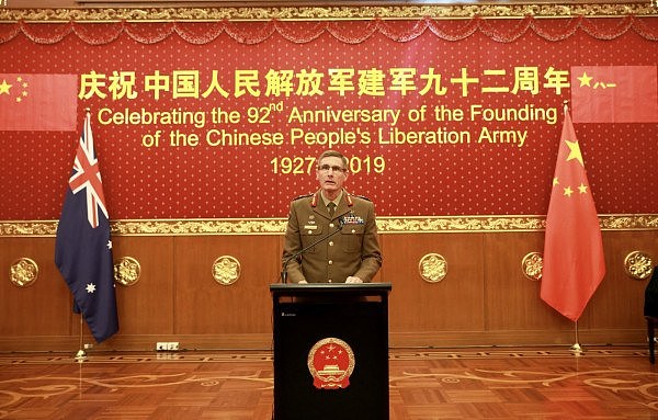 中国驻澳大使馆举行建军节招待会 - 2