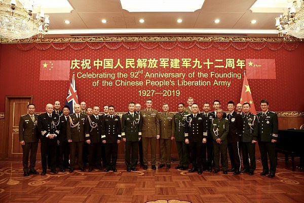 中国驻澳大使馆举行建军节招待会 - 7
