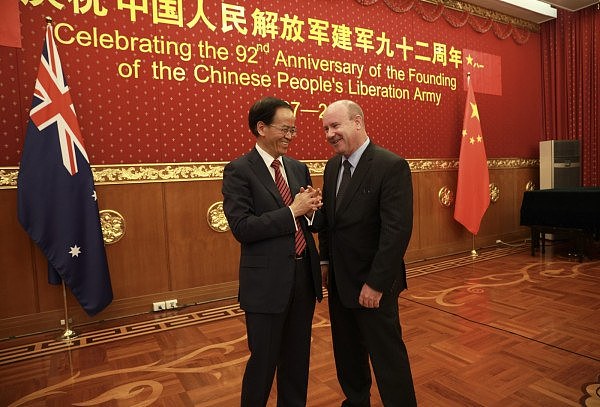 中国驻澳大使馆举行建军节招待会 - 8