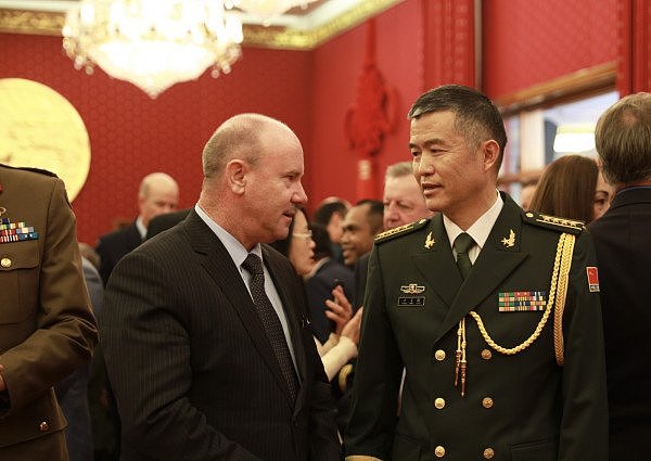 中国驻澳大使馆举行建军节招待会 - 9